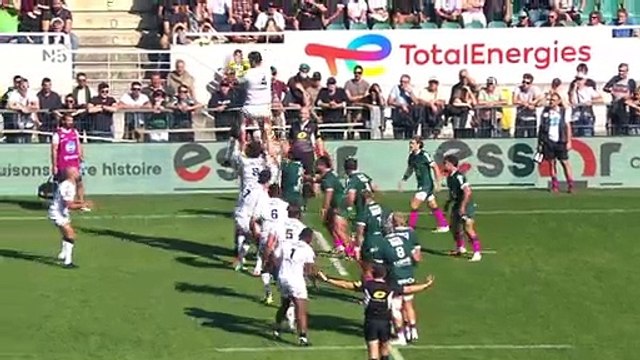 TOP 14 - Essai de Ulupano SEUTENI (UBB) - Section Paloise - Union Bordeaux-Bègles - J07 - Saison 2021/2022