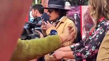 Festa Roma, Depp e il siparietto con i bimbi di 'Puffins' - Video