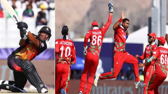 Oman Beat Papua New Guinea By 10 wickets| T20 World Cup | Oneindia Telugu