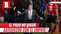 Miguel Herrera quedó con sabor agridulce tras el empate ante Cruz Azul