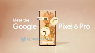 Google Pixel 6 Pro advertisement