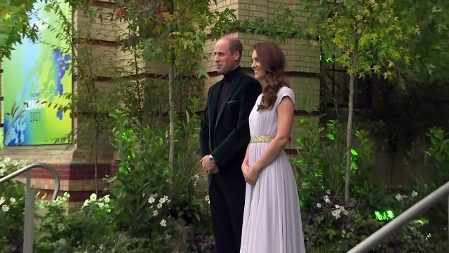 Prince William and Kate arrive at Earthshot Prize ceremony