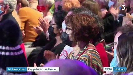 Présidentielle 2022 : Jean-Luc Mélenchon appelle à la mobilisation depuis Reims