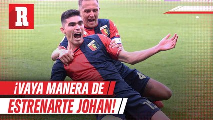 Johan Vásquez debutó y marcó su primer gol en la Serie A