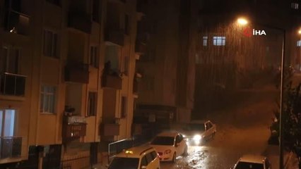 Boyabat'ta sağanak etkili oldu