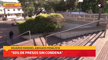 50% de presos sin condena