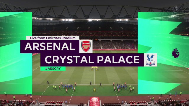 Arsenal vs Crystal Palace || Premier League - 18th October 2021 || Fifa 21