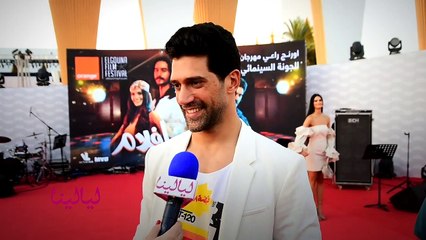 أحمد مجدي في أول حضور له بمهرجان الجونة ويصرح عن أعماله القادمة