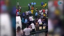 Batalla campal en un partido en Portugal: ¡9 tiros al aire de la Policía!