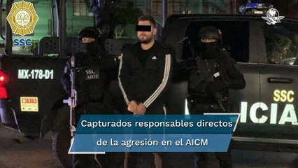 Detienen a responsables del ataque a empresario en el AICM