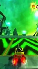 Cabrio Yellow Paint Job, Wheels, & Kart Gameplay - Crash Team Racing Nitro-Fueled #Shorts #shorts