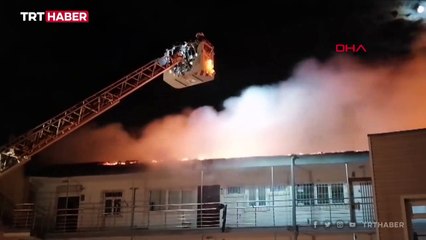 Büyükçekmece'de bir sitede çıkan yangın söndürüldü