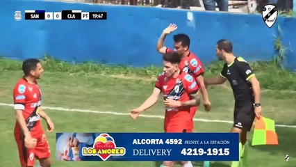 San Martín de Burzaco 3-2  Claypole - Primera C - Fecha 15