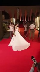 هذا ما فعلته بشرى على السجادة الحمراء للجونة اليوم