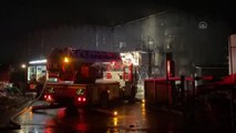 Geri dönüşümden enerji üreten fabrikada çıkan yangın hasara neden oldu