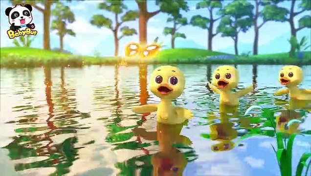Los Patitos Nadan | Canción Infantil | Video Para Niños | BabyBus Español