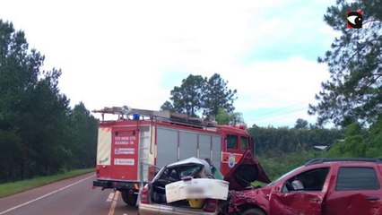 Falleció una mujer tras un choque frontal en Eldorado