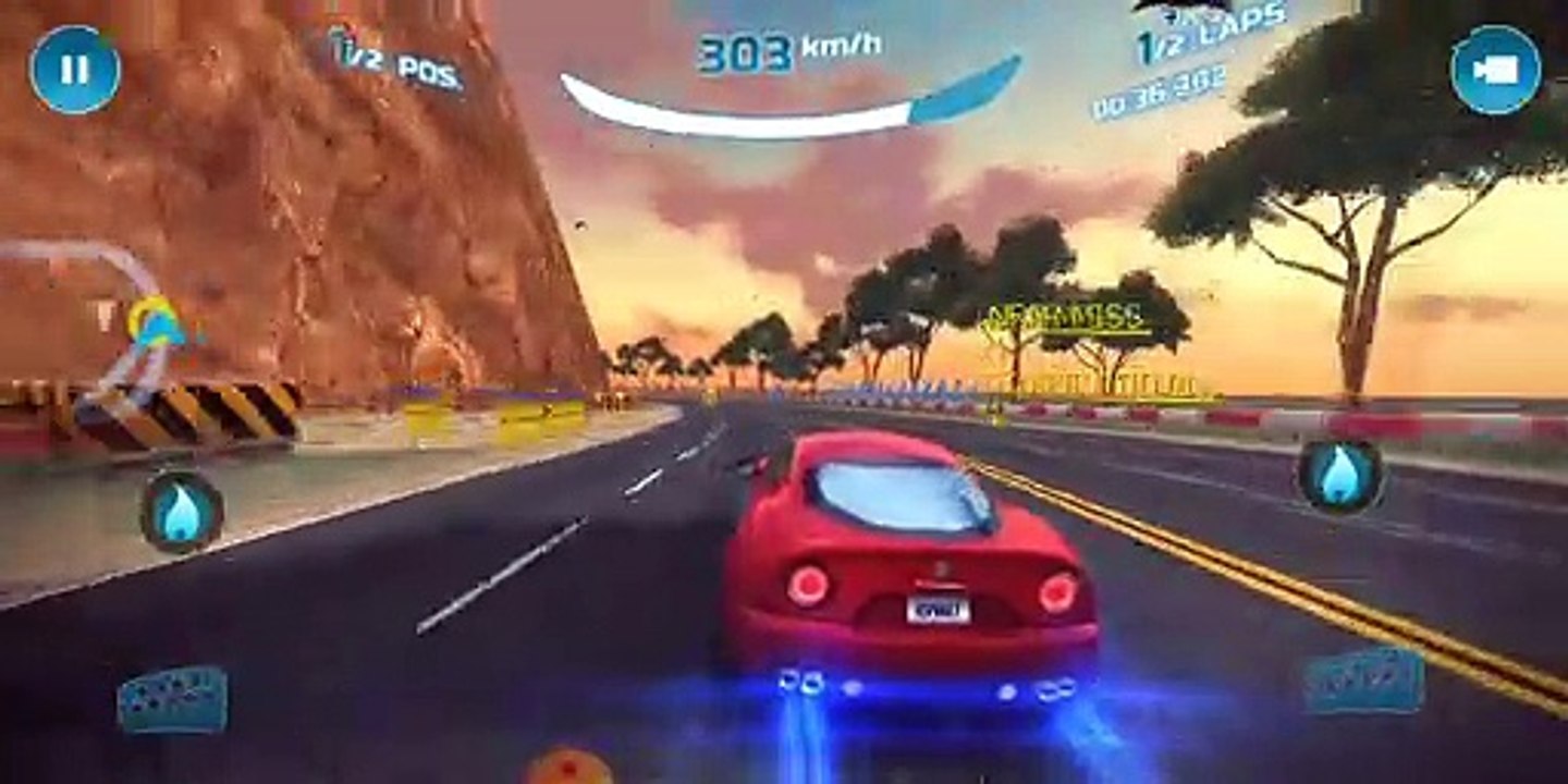 Asphalt nitro car gameplay