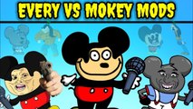 Friday Night Funkin' VS Mokey & Grooby HD Remastered Vs OG Vs Minus (FNF Mod) (Sr Pelo Mickey Mouse)