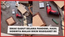 Emak Gabut Selama Pandemi, Hasil Hobinya Malah Bikin Warganet Iri