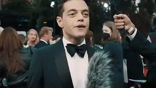 Rami Malek interview on premiere 'NO TIME TO DIE'