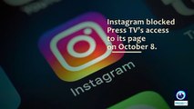 Instagram locks Press TV’s pageinstagram
