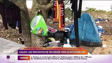 RMC chez vous : Calais, les tentatives de traversée vers le Royaume-Uni - 18/10
