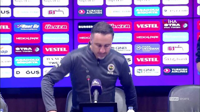 Vitor Pereira: Hakemin vermiş olduğu bir kararla maç bitti
