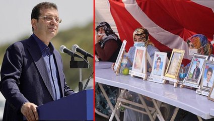 Evlat nöbetindeki ailelerden Ekrem İmamoğlu'na sitem: Buraya kadar geldi, acımızı paylaşmadı