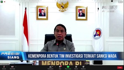 Kemenpora Bentuk Tim Investigasi Tangani Sanksi WADA