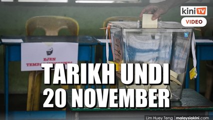 Melaka keluar mengundi pada 20 November