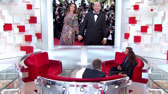 Julia Vignali évoque son compagnon Kad Merad dans Vivement dimanche - France 2