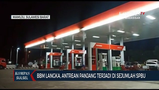 BBM Langkah, Antrean Panjang Terjadi Disejumlah SPBU