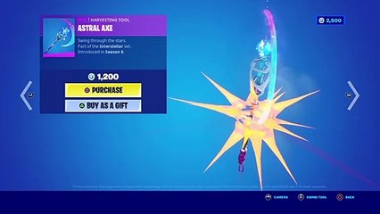 ASTRAL AXE “HARVESTING TOOL” (EPIC) 1200 V BUCKS - FORTNITE SEASON 8