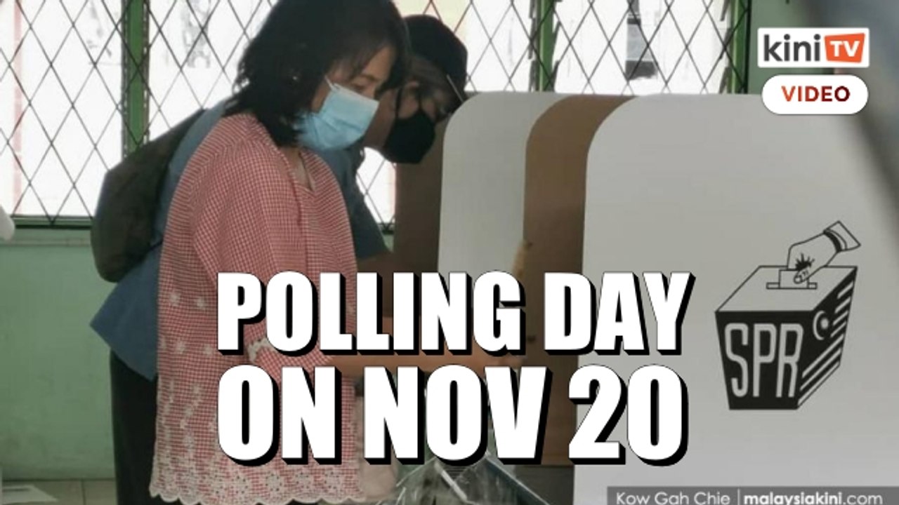 Malacca state election set for Nov 20