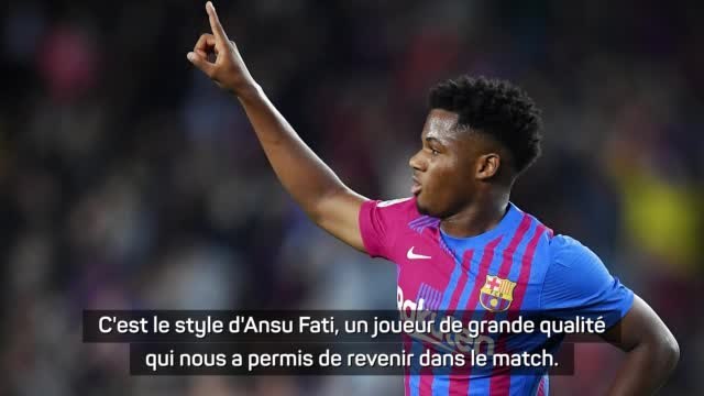 9e j. - Koeman : Ansu Fati est un joueur de grande qualité