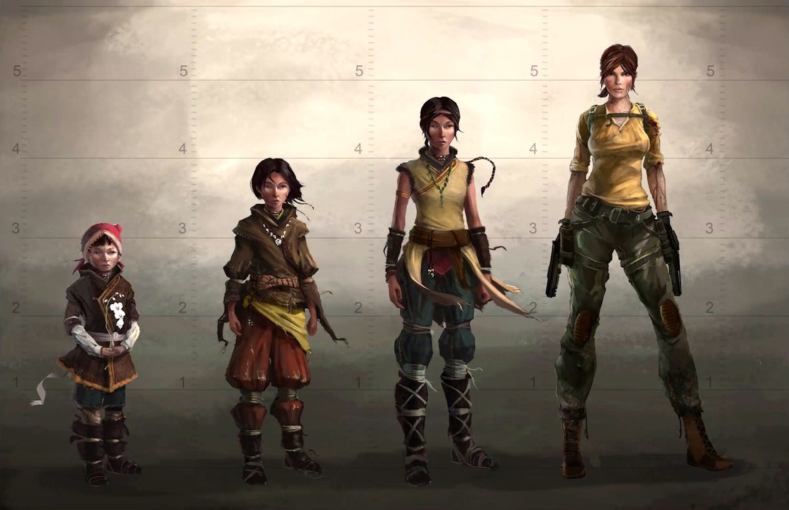 Tomb Raider (2013) Development: Early Ascension Concepts