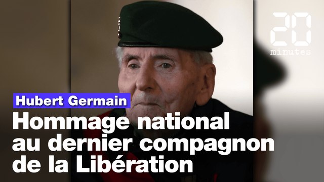 Hubert Germain: Un hommage rendu aux Invalides au dernier compagnon de la Libération