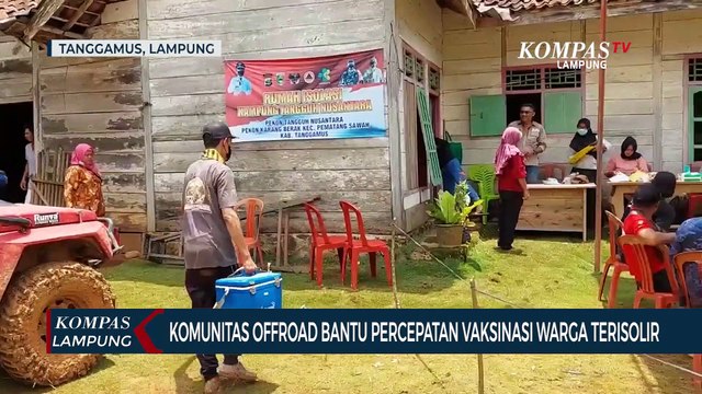 Komunitas Offroad Bantu Percepatan Vaksinasi Warga Terisolir