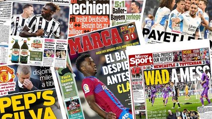Le Clasico réveille le FC Barcelone, alerte rouge à Manchester United