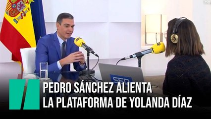 Pedro Sánchez: "Yolanda Díaz es una muy buena ministra de mi Gobierno"