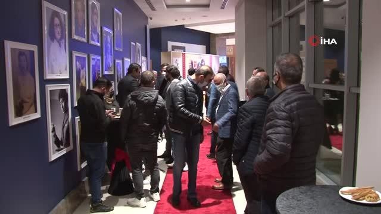 "Tan Vakti, Sevmek Zamanı' filminin galası Recep Tayyip Erdoğan Kongre Merkezinde gerçekleşti