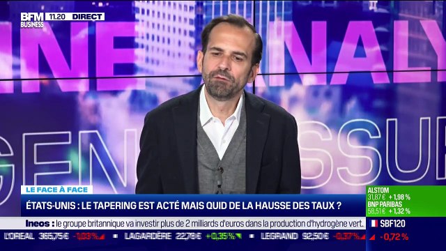 Louis De Montalembert VS Frédéric Rollin : Etats-Unis, le tapering est acté mais quid de la hausse des taux ? - 18/10