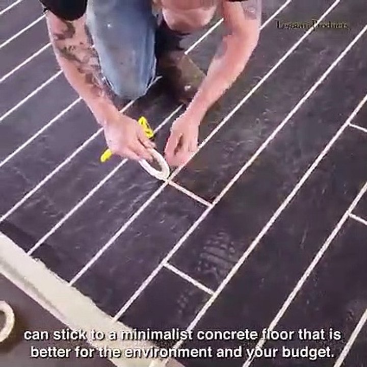 concrete overlay faux wood planks diy crafts  Make Faux Wood Planks Concrete With Concrete Overlay