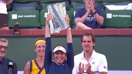 Badosa outlasts Azarenka in Indian Wells final epic