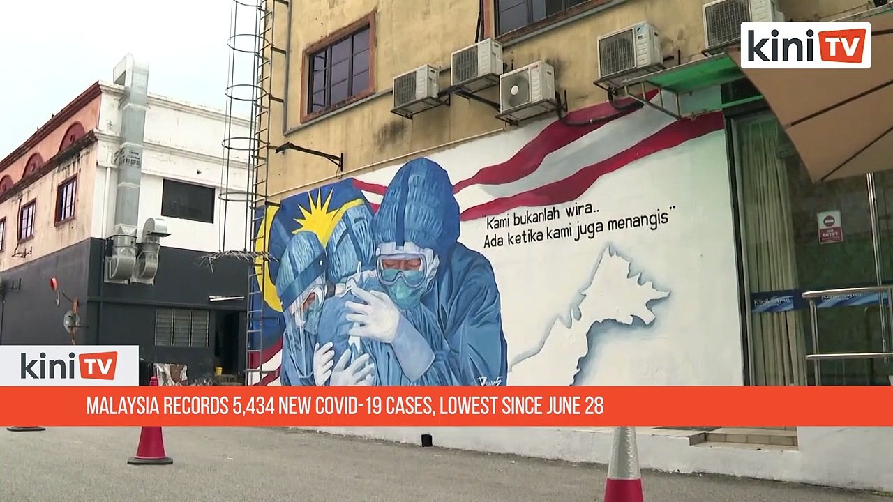 Malaysia records 5,434 new Covid-19 cases, lowest since June 28