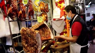 Street Food || Roasted Pork BBQ Pork Peking Ducks  YUMMY Asian Food.