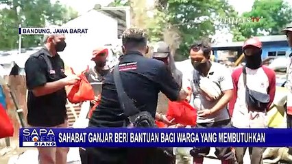 Sahabat Ganjar Gelar Aksi Susur Tanah Sunda, Beri Bantuan Warga