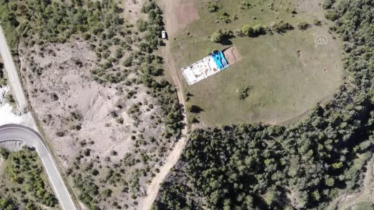 KASTAMONU - Kahin Tepe kazı ekibinin maskotu: "Sarman"