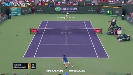 Indian Wells - Norrie s'offre le titre en renversant Basilashvili